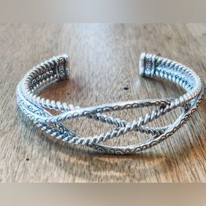 Brighton Silver Cuff Bracelet